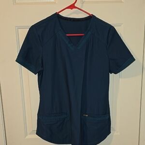 Navy Blue Women's Top